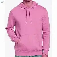 Cotton Plain Sweatshirt Unisex Hoodie