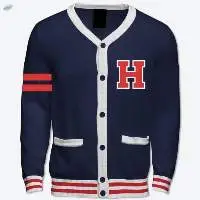 Knitted Cardigan V Neck Women's