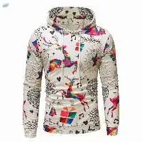 Printed Hooded Sweatshirts