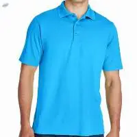 Slim Fit 3 Buttons Closure Polo Shirts For Men