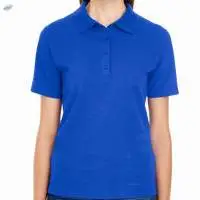 Embroidered Logo Cotton Golf T Shirt