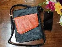 Leather Messenger Bag