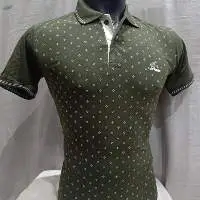 Collar Printed T-shirts