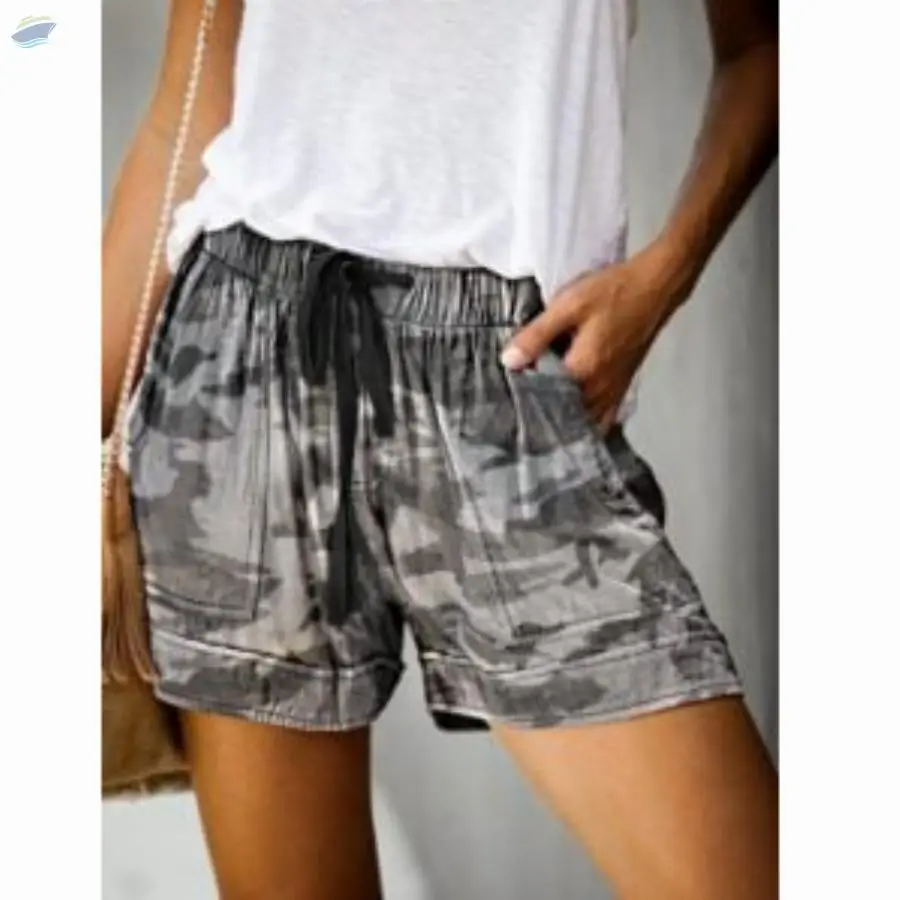 Printed Cotton Shorts