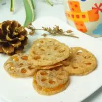 Crispy Lotus Root With Pineapple