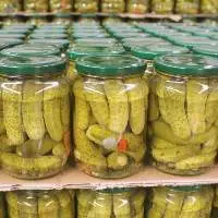 Canned Pickled Cucumber
