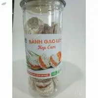 Brown Rice Cake With Orange