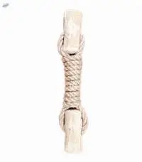 Coffee Wood Rope Nunchaku