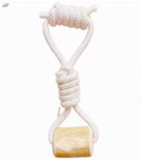 Coffee Wood Rope Hourglass