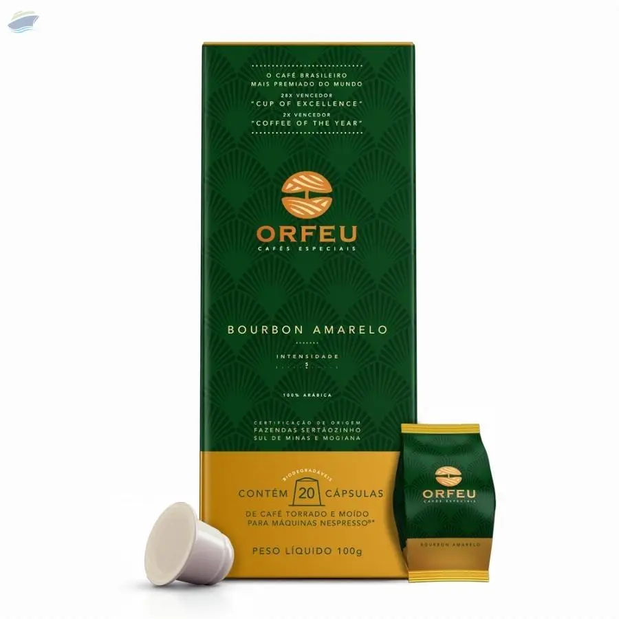 Coffee Capsules 20x1 Yellow Bourbon