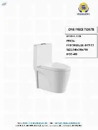 One Piece Toilet