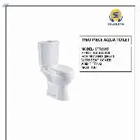 Two Piece Aqua Toilet