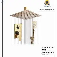 Shower Set Gold