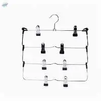4-Tier Folding Metal Pant Hanger