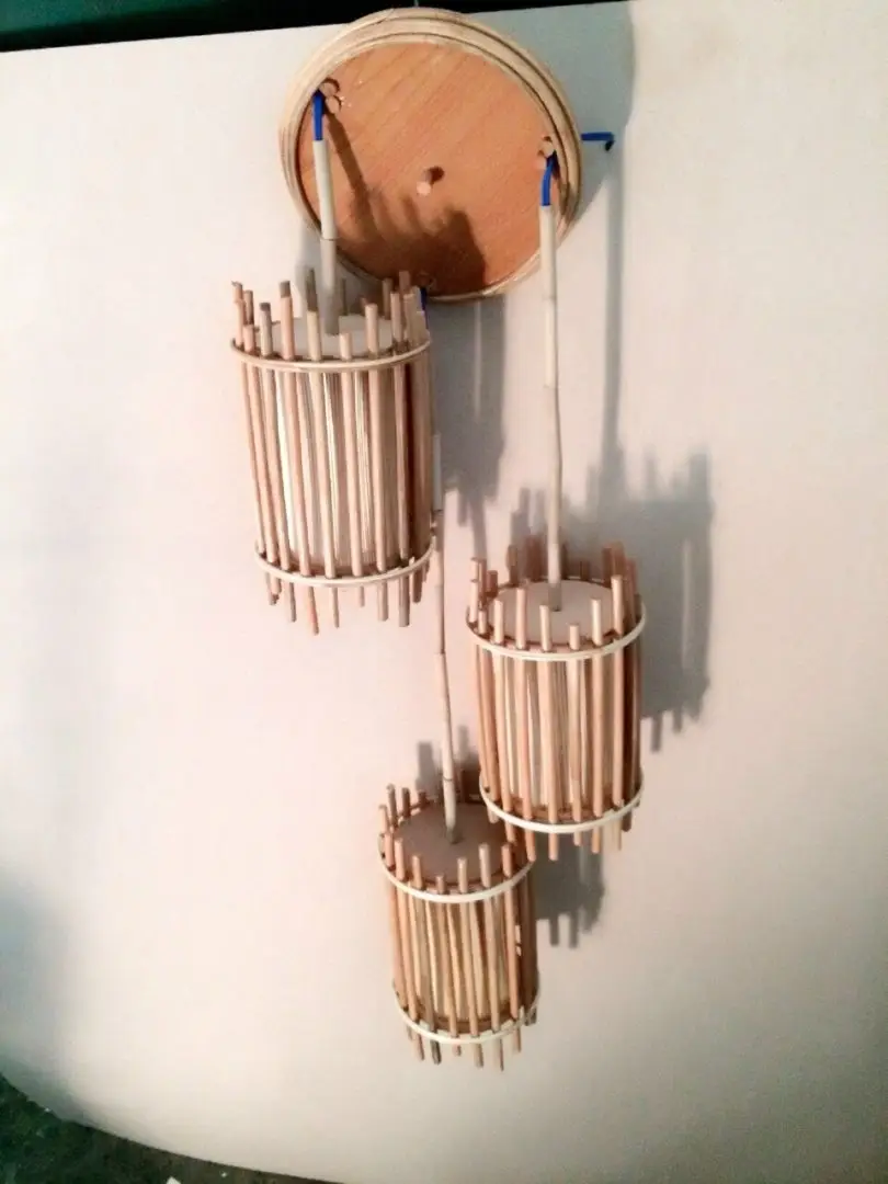 Standing Twin Lamp