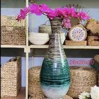Bamboo Vase, Lacquer Vase
