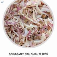 Dehydrated Pink Onion Flakes