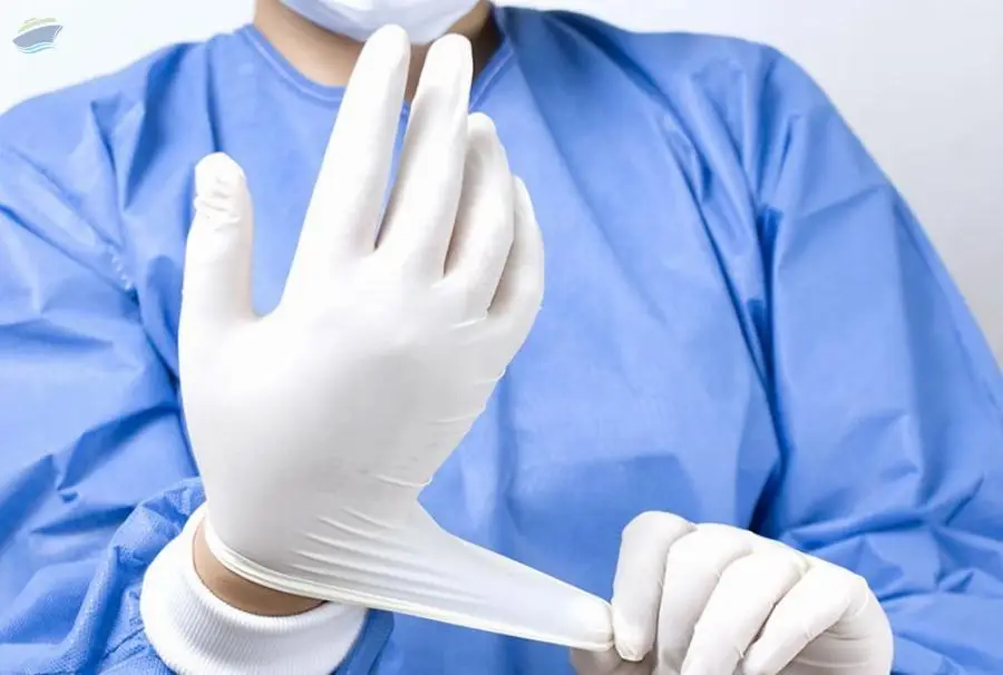 Latex Examination Gloves