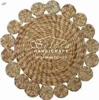 Round Water Hyacinth Placemat