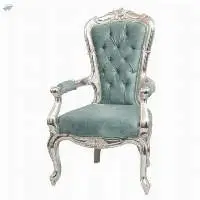 Silver Plated Hand Carved Heritage Chair