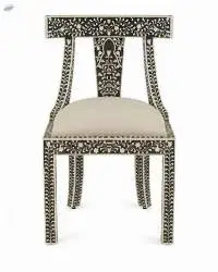 Bone Inlay Sitting Chair