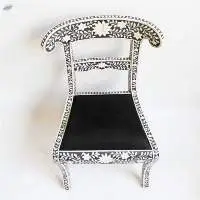Bone Inlay Sitting Chair