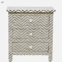 Bone Inlay Bedside Drawer