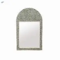 Bone Inlay Arch Style Mirror Frame