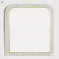 Bone Inlay Mirror Frame