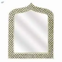 Bone Inlay Mirror Frame