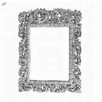 Sterling Silver Cladded Rocco Silver Mirror