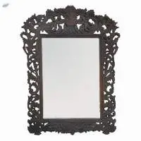 Hand Carved Designer Arch Mirror