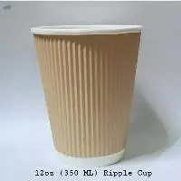 Paper Cup Ripple Wall