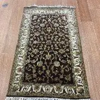 Wool Silk Traditional Design Carpet