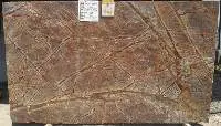 Rain Forest Brown Marble Slabs