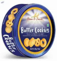 Butter Cookies 340g Blue Tin