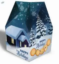 Happy Holidays 200g Cookies