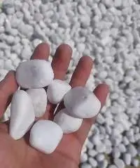 Pebble White Marble