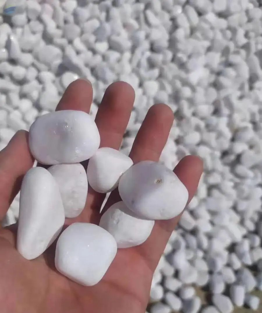 Pebble White Marble