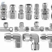 Double Ferrule Compression Pipe Fitting