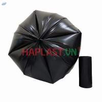 LDPE Black Star Seal Trash Bag On Roll