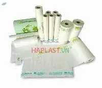 Biodegradable/ Compostable T-shirt Bags On Roll