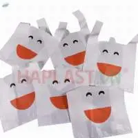 Smiley Face T-shirt Shopping Bags - Cheap Price