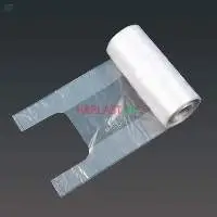 T-shirt Plastic Bag On Roll For Supermarket