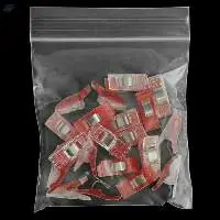 Clear Reclosable Zipper Plastic Packing Bag