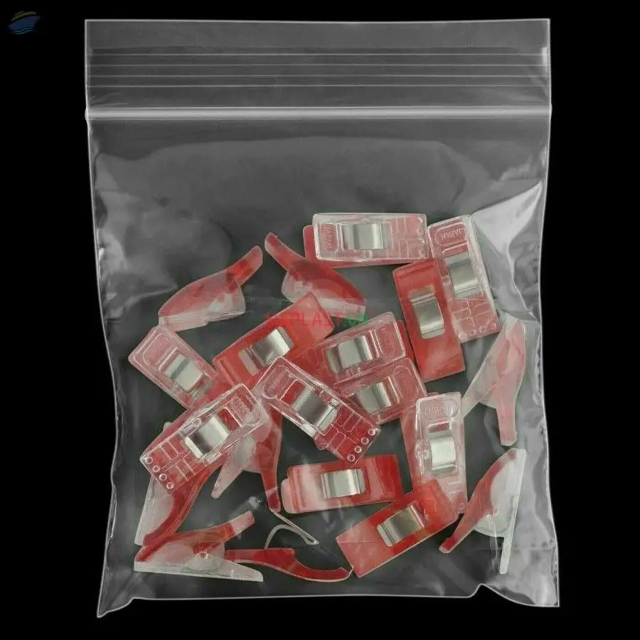 Clear Reclosable Zipper Plastic Packing Bag