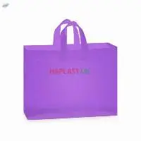 Color Frosted Soft Loop Shopper Bag