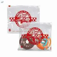Reclosable Plastic Saddle Deli Ziplock Bag