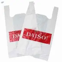 Customized T shirt Vest Carrier Shopping Bags