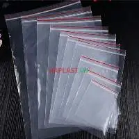 Reclosable Clear Zip Lock Plastic Bags